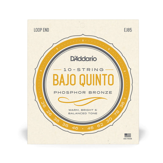Daddario EJ85  Bajo Quinto 10-String Set