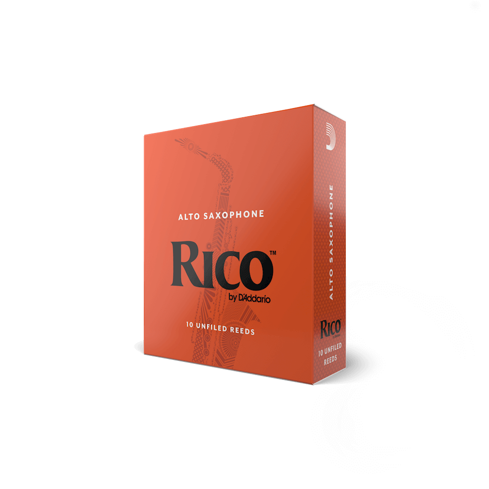 RICO BY D'ADDARIO ALTO SAXOPHONE REEDS Strength 2.5, 10-Pack