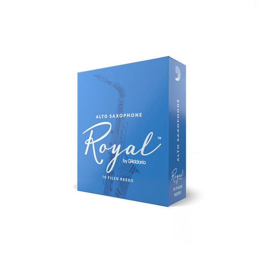 ROYAL BY D'ADDARIO ALTO SAXOPHONE REEDS Strength 2.5, 10-Pack