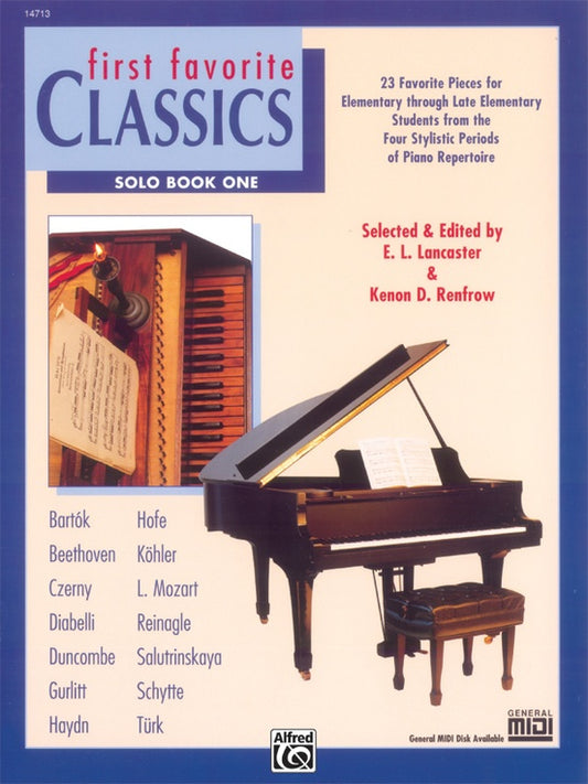 First Favorite Classics: Solo, Book 1 - Easy Piano