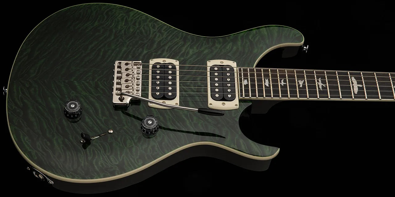 Paul Reed Smith SE Custom 24 Quilt Teal Black