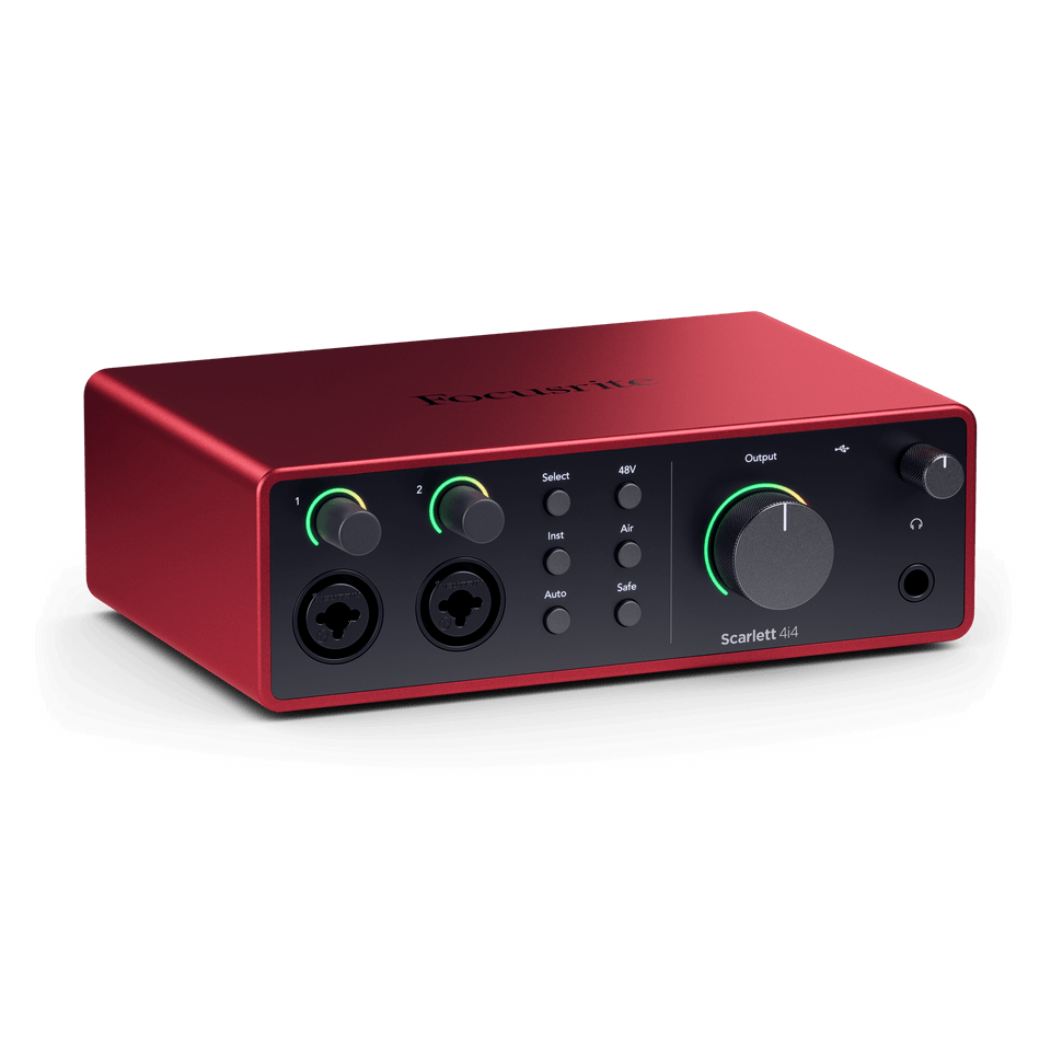 Focurite Scarlett 4i4, 4th Gen, Audio Interface