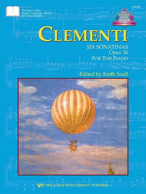 Clementi: 6 Sonatinas, Op. 36 for Piano - Snell