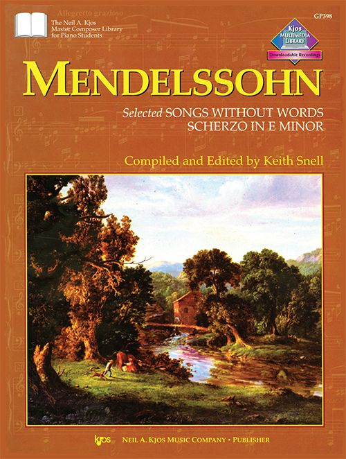 Mendelssohn: Selected Songs Without Words Scherzo In E Minor - Snell