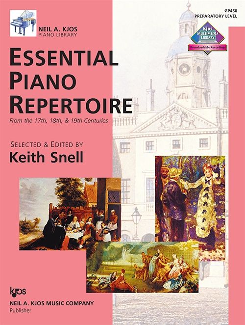 Piano Repertoire: Essential - Preperatory Level