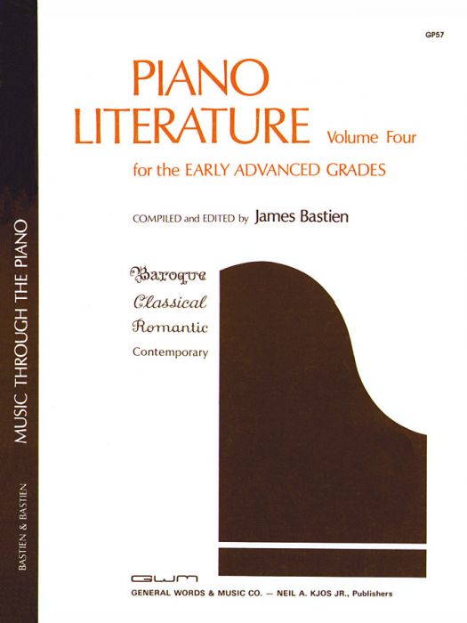 Bastien Piano Literature, Volume 4