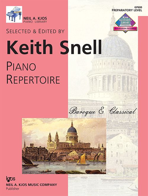 Piano Repertoire: Baroque/Classical - Prep