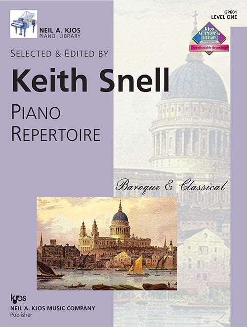 Piano Repertoire: Baroque/Classical - Level 1