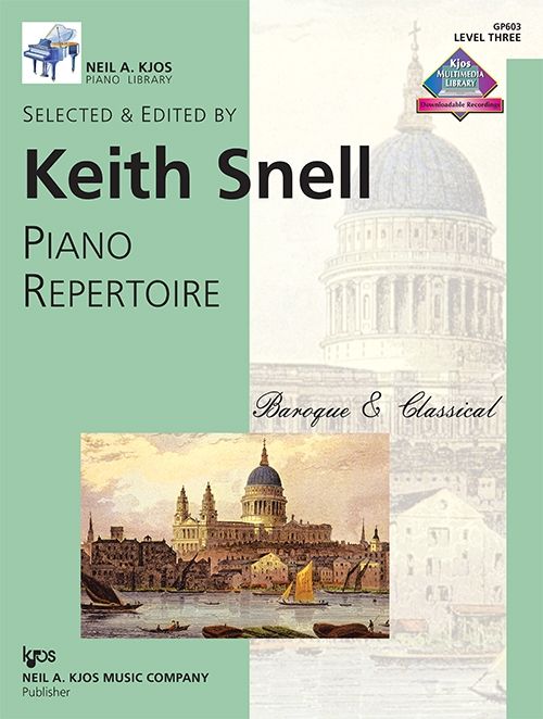 Piano Repertoire: Baroque/Classical - Level 3