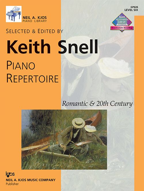 Piano Repertoire: Romantic & 20th Century - Level 6