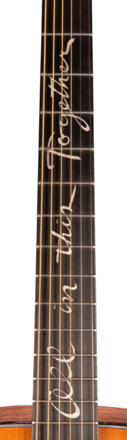 Breedlove SNCN03ETEAMJB Jeff Bridges Signature Concert Copper E Guitar (Floor Model)
