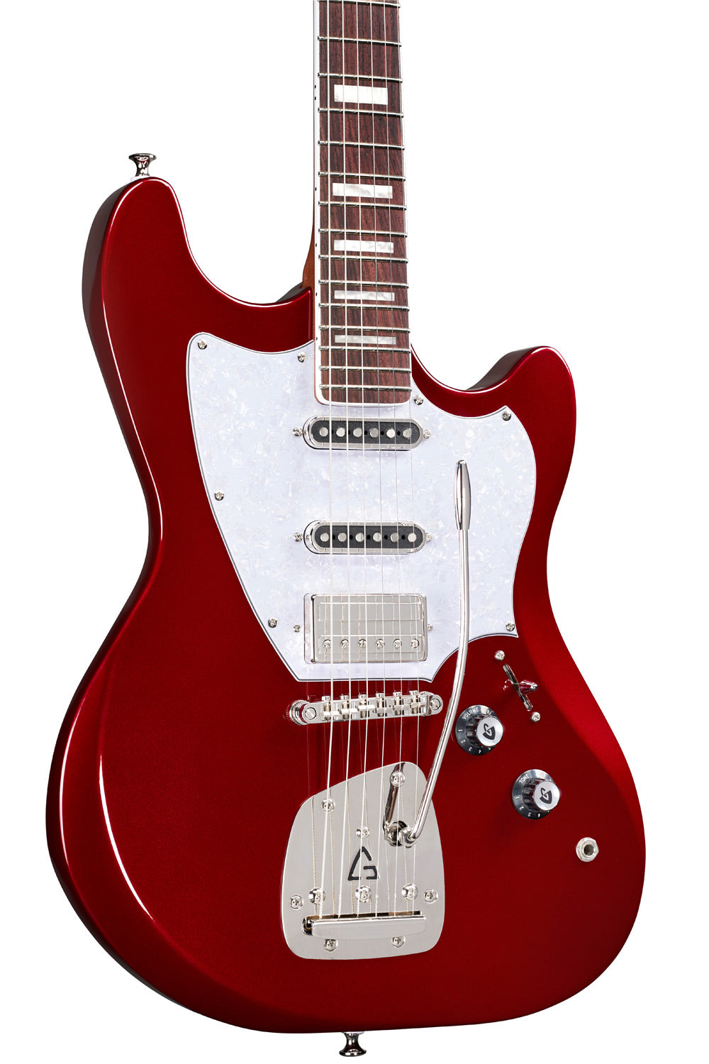 Guild Surfliner Deluxe Scarlett Red Metallic Electric Guitar