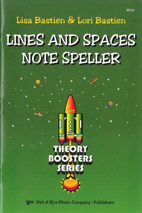 Bastien Theory Boosters: Lines & Spaces Note Speller