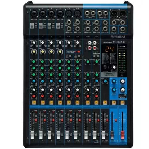 Yamaha MG12XU 12-Channel Mixer with USB and Effects
