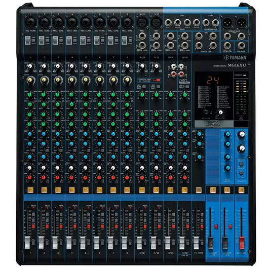Yamaha MG16XU 16-Channel Mixer with USB and Effects