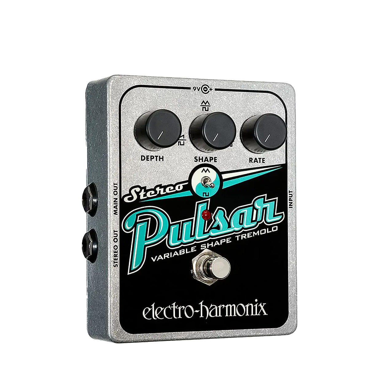 Electro Harmonix Stereo Pulsar Variable Shape Analog Tremolo pedal