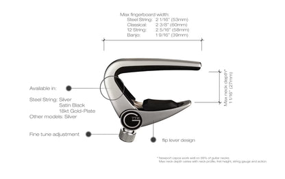 G7th , Newport Guitar Capo