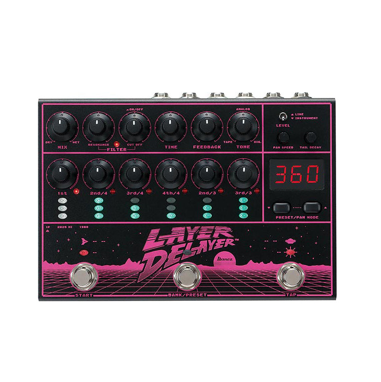 Ibanez  LD303 2 Layer Multi Function Delay Pedal
