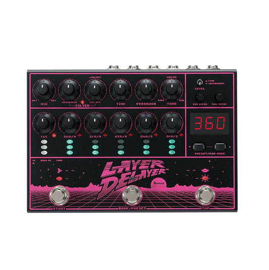Ibanez  LD303 2 Layer Multi Function Delay Pedal