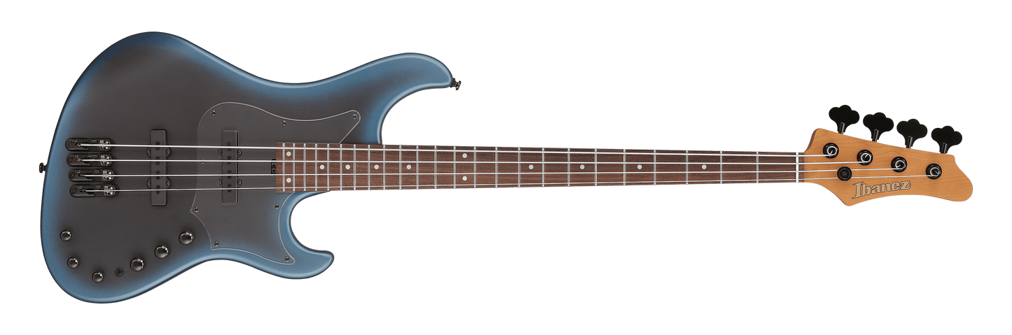 Ibanez  MDM1000  Midnight Arctic Ocean Matte Mode Series Bass Guitar