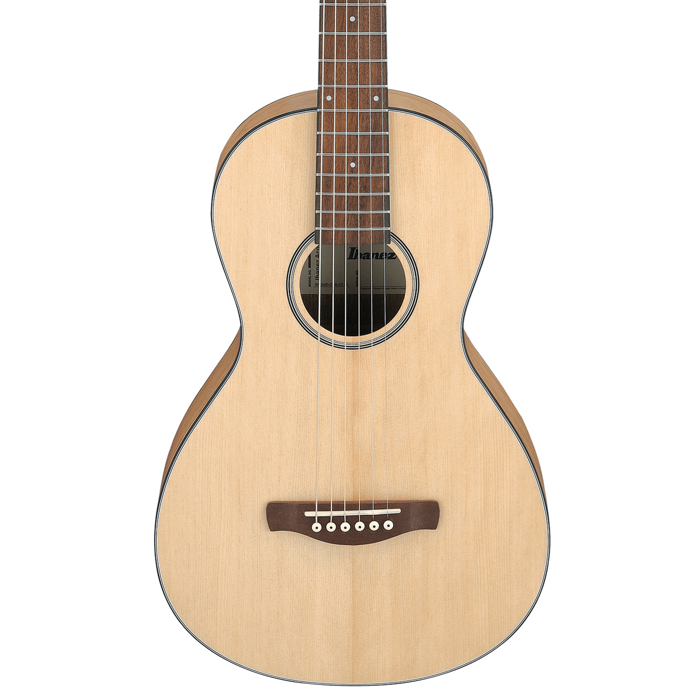 Ibanez  PN2MD  Open Pore Natural Parlor Acoustic Guitar