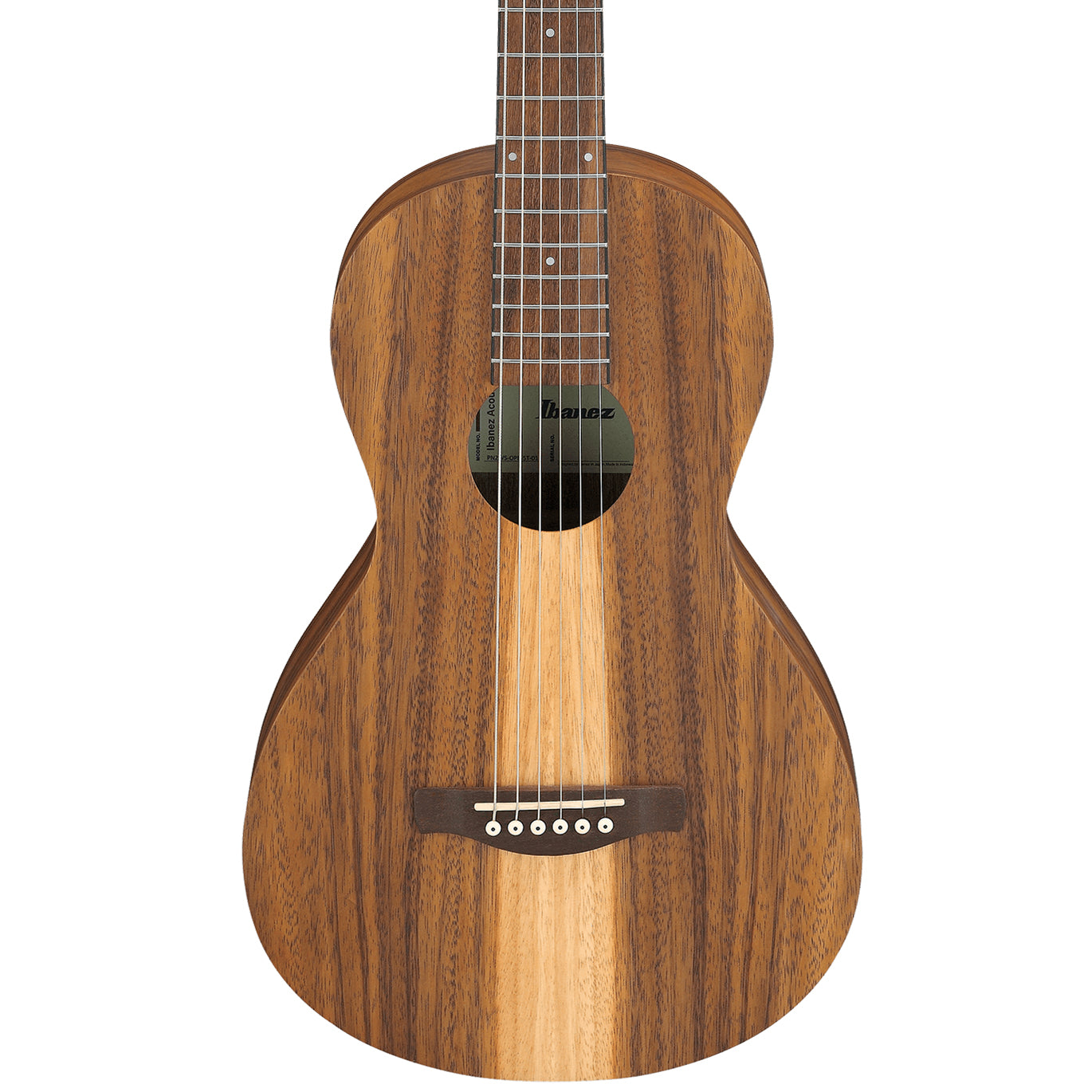 Ibanez  PN2WS Open Pore Brown Parlor Acoustic Guitar