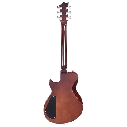 Reverend Roundhouse Trans Black Flame Maple