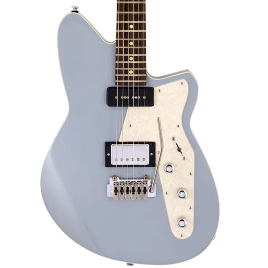 Reverend Double Agent W, Metalic Sliver Freeze Electric Guitar