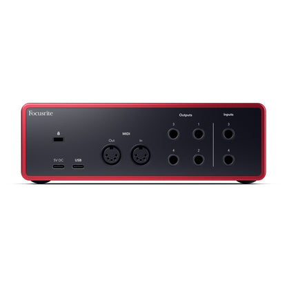 Focurite Scarlett 4i4, 4th Gen, Audio Interface