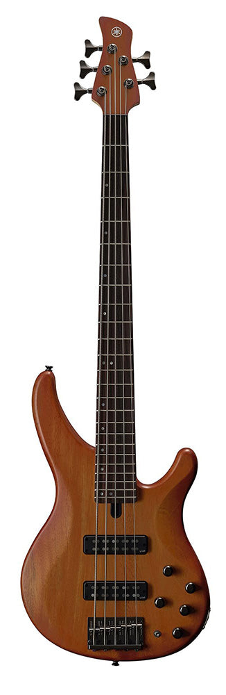 Yamaha TRBX505 5-String Electric Bass Guitar, Brick Burst