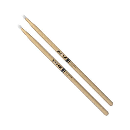 ProMark TX5BN  Forward 5B Lacquered Hickory  Nylon Tips