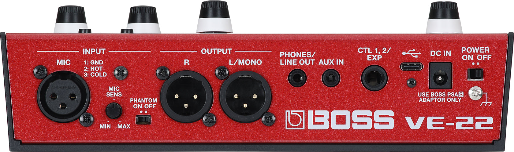 BOSS VE 22 vocal FX pedal – Portland Music Company