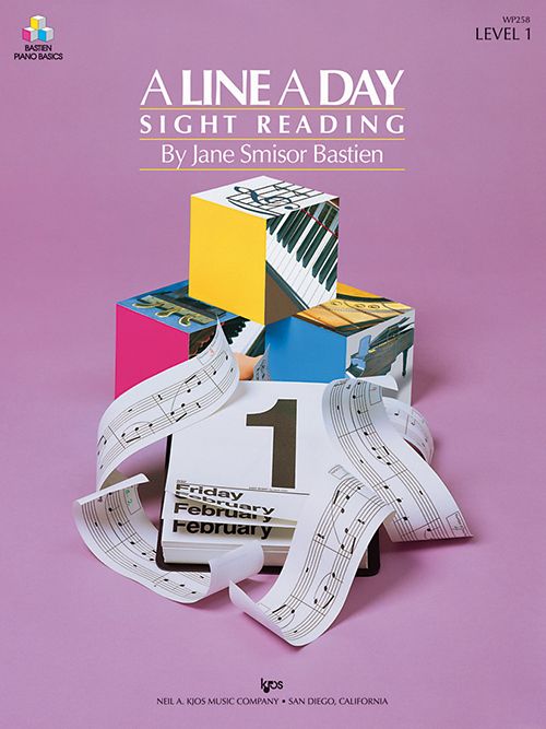 Bastien Piano Basics: A Line A Day Sight Reading - Level 1