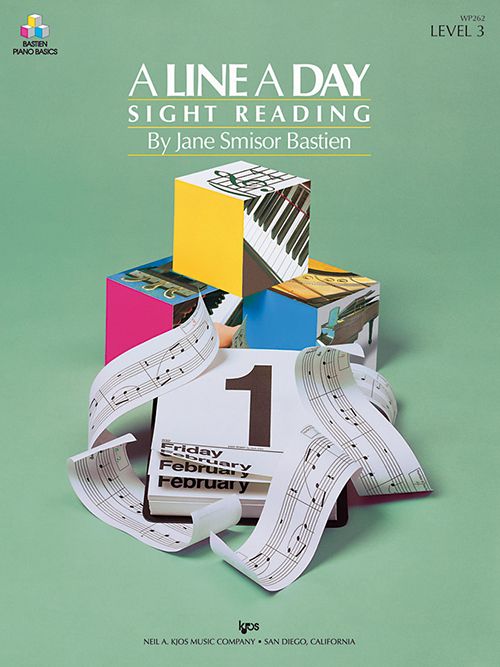 Bastien Piano Basics: A Line A Day Sight Reading - Level 3