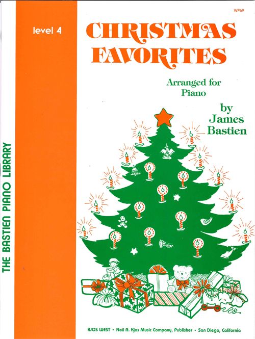 Bastien Christmas Favorites - Level 4