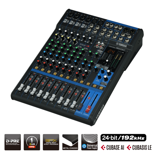 Yamaha MG12XU Mixing console with USB and effects