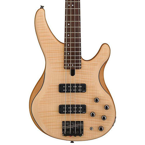 Yamaha TRBX604FM 4-String Electric Bass Guitar, Natural Satin